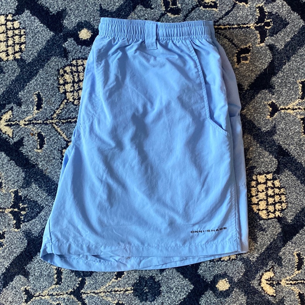 columbia men's pfg backcast iii water shorts - 6 inch inseam